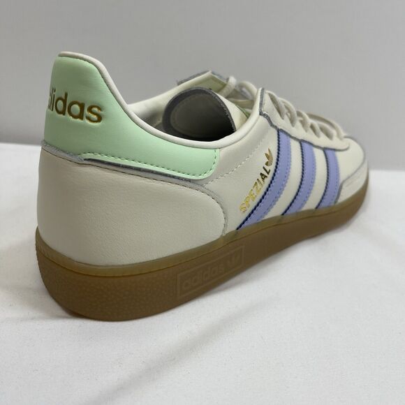Adidas Handball Spezial Men's 11.5 IH2460 Off White Violet Purple Gum IH2460 NEW - Picture 4 of 12